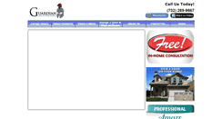 Desktop Screenshot of guardiangaragedoors.com